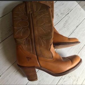 Frye Vintage Women’s Cowboy Boots SZ 8AA